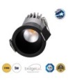 GLOBOSTAR® MICRO-S 60239 Χωνευτό Downlight Σποτ LED 5W 625lm 38° AC 220-240V IP20 Θερμό Λευκό 2700K - Bridgelux COB Chip & TÜV SÜD Driver - Μαύρο Ματ - Μ4 x Π4 x Υ5.9cm - Q3.5cm - 5 Χρόνια Εγγύηση